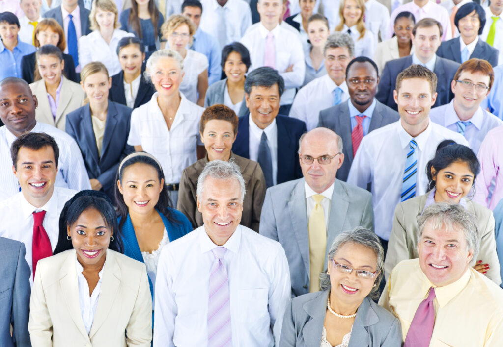 un groupe d'entrepreneurs